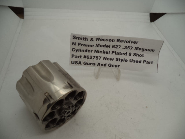 Smith and Wesson N Frame Model 627 Cylinder Nickel Plated