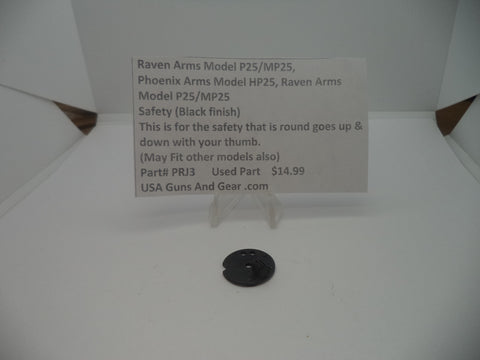 Raven Arms Model P25/MP25 Used Part #PRJ3