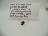 S&W Pistol M&P 380 Shield EZ Front Sight White Dot 3007723
