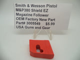 3005549 Smith & Wesson Pistol M&P 380 Shield EZ Magazine Follower New Part