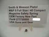 277730000 Smith & Wesson M&P 9 Full Size 40 Compact Magazine Safety Spring New