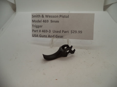 469-3 Smith & Wesson Pistol Model 469 Used Trigger 9mm