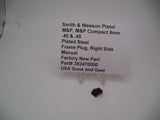 392470000 S&W M&P Frame Plug Right Side Manual Safety Black