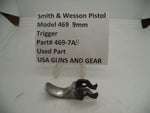 469-7AB Smith & Wesson Pistol Model 469 Trigger 9mm  Used Part