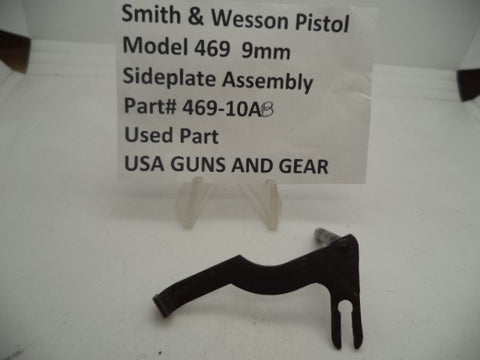 469-10AB Smith & Wesson Pistol Model 469 Sideplate Assembly 9mm  Used