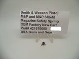 S&W Pistol M&P Shield Magazine Safety Spring 421670000