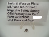 S&W Pistol M&P Shield Magazine Safety Spring 421670000