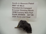S&W M&P 45 M2.0, M&P 45 Compact Sear Housing Block 3005845