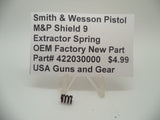 422030000 Smith & Wesson Pistol M&P Shield 9 Extractor Spring Factory New Part
