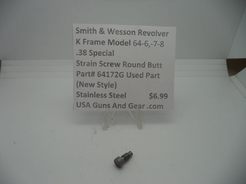 64172G Smith & Wesson K Frame Model 64-6, -7 &-8 Strain Screw Round Butt