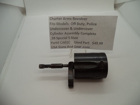 CA01C Charter Arms Revolver Fits Several Models Used Cylinder & Yoke .38 Special