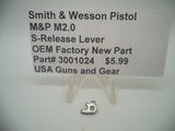 S&W Pistol M&P 9 and 40 M2.0 Sear Release Lever 3001024