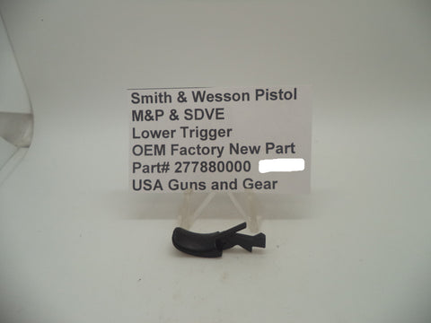 277880000 Smith & Wesson Pistol M&P SDVE Lower Trigger Factory New Part