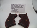 245970000 Smith Wesson K & L Frame Multi Models Round Butt Checkered Rosewood