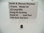 A2 Smith & Wesson J Frame Model 34 Firing Pin Bushing Blue Steel .22 LR Used