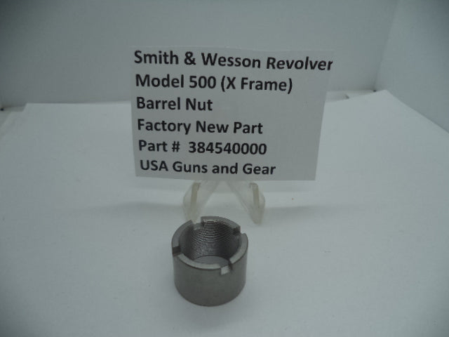 Smith and Wesson X Frame Model 500 Barrel Nut .500 S W Magnum