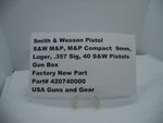 420740000 SW Polymer Gun Box M&P Compact 9mm Luger, 357 Sig, 40 SW
