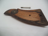 VGS09 S&W Revolver K, L Frame Square Butt (ONLY) Left Side Vintage Wood Grip