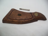 VGS09 S&W Revolver K, L Frame Square Butt (ONLY) Left Side Vintage Wood Grip