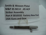 3010332 Smith & Wesson Pistol M&P 45 M2.0 Striker Assembly .45 ACP