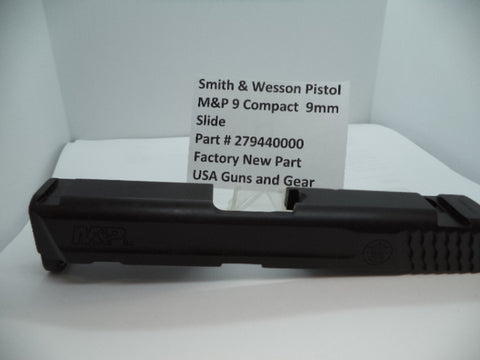 279440000 Smith & Wesson Pistol M&P 9 Compact Slide  9mm  New