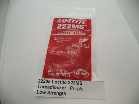 22205 Loctite 222MS Threadlocker Purple Low Strength