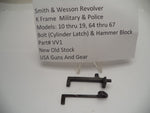 V100 Smith & Wesson K Frame Military & Police Bolt & Hammer Block fits Multiple Models