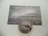 Smith & Wesson Military/Police DA .38 Special JFK Kennedy Half Dollar U.S. Coin