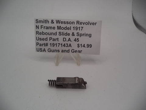 1917143A Smith & Wesson N Frame Model 1917 Rebound Slide & Spring DA45 Used