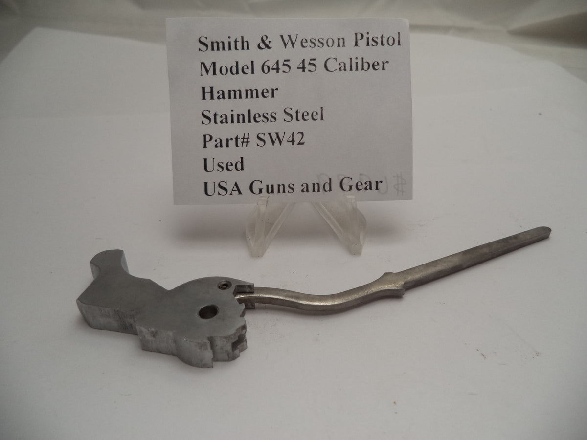 USA Used – SW42 Parts Stainless Guns Gear-Your Pistol Store And & 4 Gun Steel Favorite Smith Hammer Model Wesson 645
