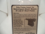 Pearce Grip Frame Insert For Subcompact Glock Models 20 & 21  #PG-FI20SF