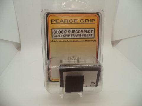 Pearce Grip Frame Insert For Multiple Glock Subcompact Models #PG-G4SC