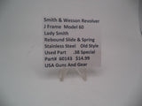 60143 Smith & Wesson J Frame Model 60  Lady Smith.38 Special Rebound Slide & Spring Used