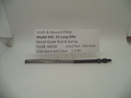 44230 Smith & Wesson Pistol Model 442 Recoil Guide Rod & Spring .22 LR