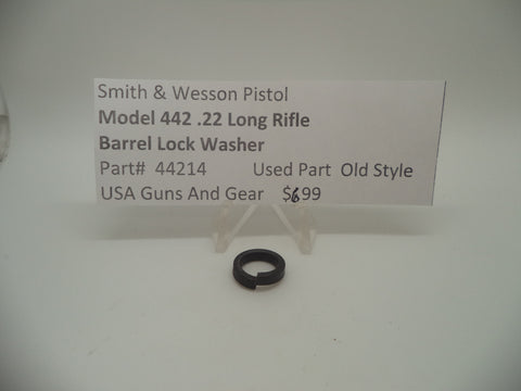 44214 Smith & Wesson Pistol Model 442 Barrel Lock Washer Used .22 Long Rifle