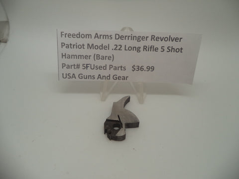 5F Freedom Arms Derringer Patriot Model Hammer (Bare) .22 Long Rifle