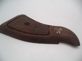 GP133 Smith & Wesson Revolver K, L Frame  Square Butt Left Side Only Wood Grip Used