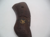 GP134  Smith & Wesson Revolver K, L Frame  Square Butt Right Side Only Wood Grip Used