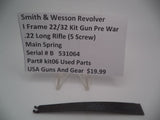 Kit06 Smith & Wesson I Frame Pre Model  22/32 Kit Gun .22 LR Main Spring Used Part