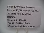 Kit101 Smith & Wesson I Frame Pre Model  22/32 Kit Gun .22 LR Hammer Used Part