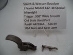 442184A Smith & Wesson J Frame Model 442 .38 SPL Airweight  Trigger .300" Wide Smooth Used