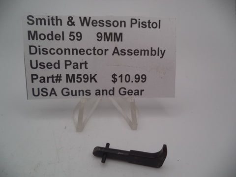 M59K Smith & Wesson Model 59 9MM Disconnector Assembly Used Parts