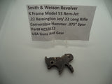KC53112 Smith & Wesson K Frame used Model 53 Rem-Jet .22/.22 LR  Convertible Ham