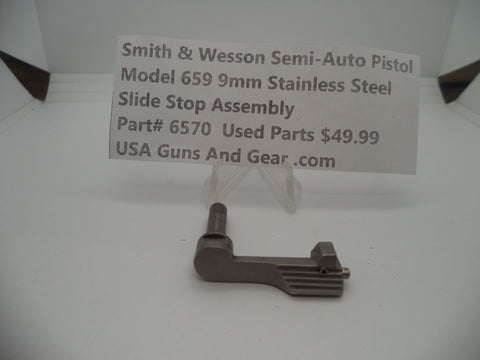 6570 Smith & Wesson Model 659 Slide Stop Assembly 9MM