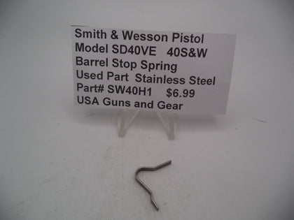 SW40H1 Smith & Wesson Model SD40VE 40 S&W Barrel Stop Spring Used Part