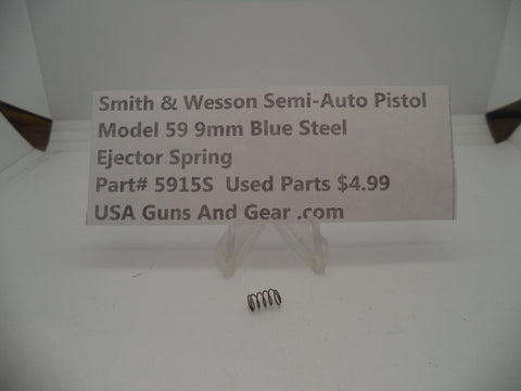 5915S Smith & Wesson Pistol Model 59 9 MM Ejector Spring Used Parts