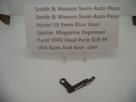 5914A Smith & Wesson Pistol Model 59 9 MM Ejector/Magazine Depressor Used Parts