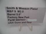 Smith & Wesson Pistol M&P 9 M2.0 Barrel 5.0" 3007917