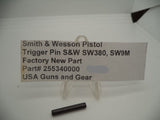 255340000 S & W Pistol Trigger Pin S&W, SW380, SW9M Factory New Part