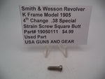 19050111 Smith & Wesson K Frame Model 1905 4th Change Strain Screw Square Butt .38 Special Used